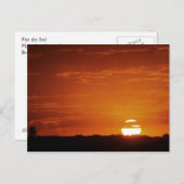 Planalto Central Postkarte (Vorne/Hinten)