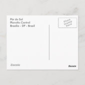 Planalto Central Postkarte (Rückseite)