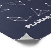 Planar Graphs Poster Dark (Ecke)