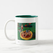 Planbecken Zweifarbige Tasse (Links)