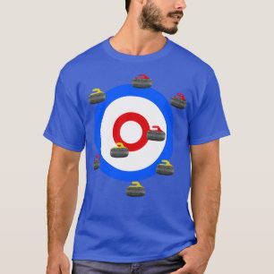 Planbogen mit Steinen und Besen T-Shirt