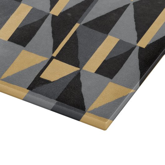 planche à découper Géométrie Moderne Schneidebrett (Ecke)