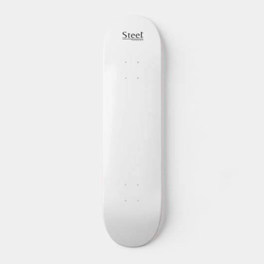 Planche Blanche Steel-Skateboard Skateboard (Vorderseite)