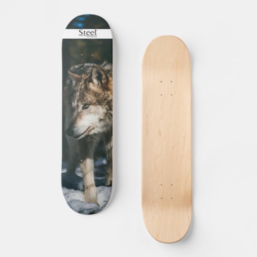 Planche Loup Steel-Skateboard Skateboard (Vorderseite)