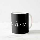 Planck's Equation - Foto Energy Sweatshirt Kaffeetasse (VorderseiteRechts)