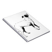 Pläne, aber heller notizblock (Rechte Seite)