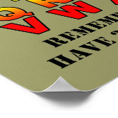 Pläne "B" durch "Z" Poster (Ecke)