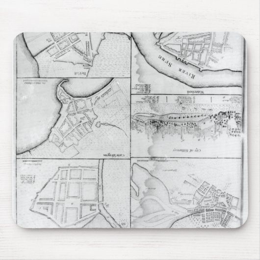 Pläne der Prinzip Türme, Forts Mousepad (Vorne)
