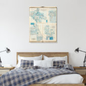 Pläne des Mt Plessant, Toledo Leinwanddruck (Insitu (Schlafzimmer))