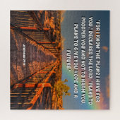 Pläne, euch Jeremiah 29:11 Bibelverse zu beschütze Puzzle (Horizontal)