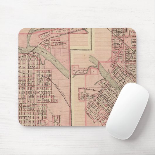 Pläne für Cedar Falls 2 Mousepad (Mit Mouse)
