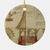 Pläne für das rote Haus, Bexley Heide (Feder Keramikornament (Hinten)