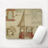 Pläne für das rote Haus, Bexley Heide (Feder Mousepad (Mit Mouse)