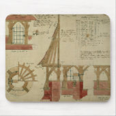 Pläne für das rote Haus, Bexley Heide (Feder Mousepad (Vorne)