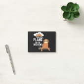 Pläne für das Wochenende Post-it Klebezettel (Büro)