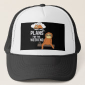 Pläne für das Wochenende Truckerkappe (Vorderseite)