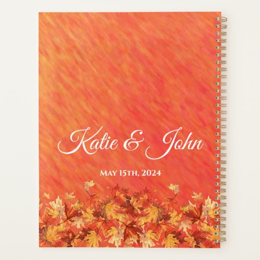 Pläne für Herbstwochen- Planer (Rückseite)