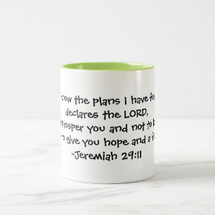 Pläne für Sie Zweifarbige Tasse