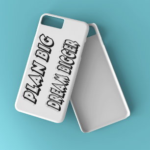 Plane große Träume größer Motivationszitat iPhone 16 Hülle