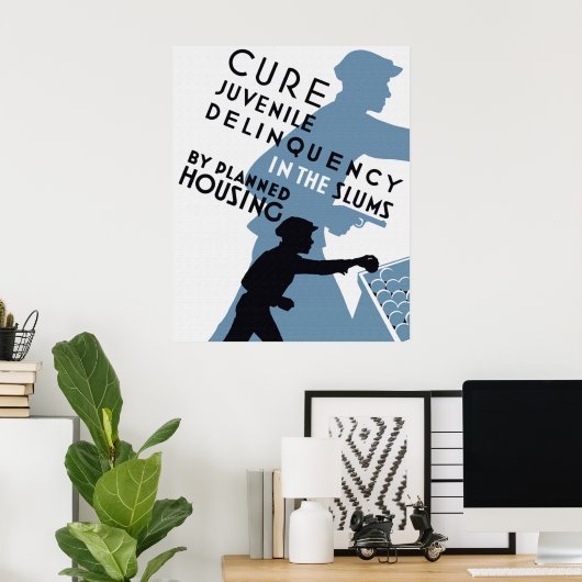 Plane Housing Poster (Heimbüro)