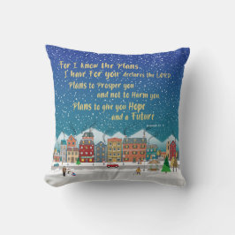Pläne, Ihnen Hoffnung und eine Zukunft-Jeremiah 29 Kissen
