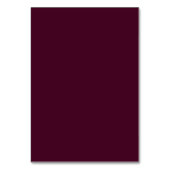 Plane Lila Kalligrafie-Seekarte Tischnummer (Rückseite)