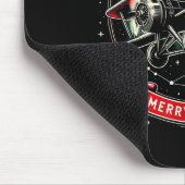 Plane Lot Ugly Christmas Sweater Airplane Operator Mousepad (Ecke)