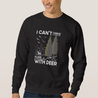 Pläne mit Hirschen, die die Sika beim Jagen von Hi Sweatshirt