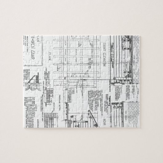 Pläne Puzzle (Horizontal)