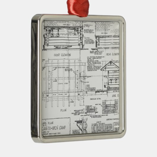 Pläne Silbernes Ornament (Rechts)