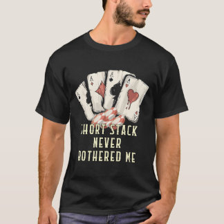 Plane sorgfältig Gewinne großzügig Glücksspieler P T-Shirt