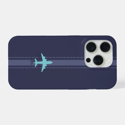 Plane themed  iPhone hülle (Rückseite (Horizontal))