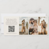 Plane Ticket Wedding Boarding Pass  (Rückseite)