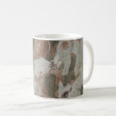 Plane tree camouflage looks bark pattern coffee mu kaffeetasse (VorderseiteRechts)