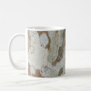 Plane tree camouflage looks bark pattern coffee mu kaffeetasse