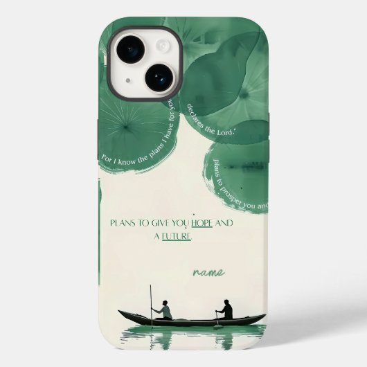 Pläne, um dir Hoffnung und eine Zukunft zu geben Case-Mate iPhone Hülle (Rückseite)