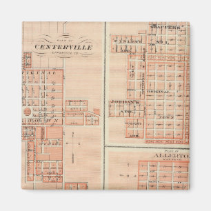 Pläne von Centerville, Leon, Moulton Magnet