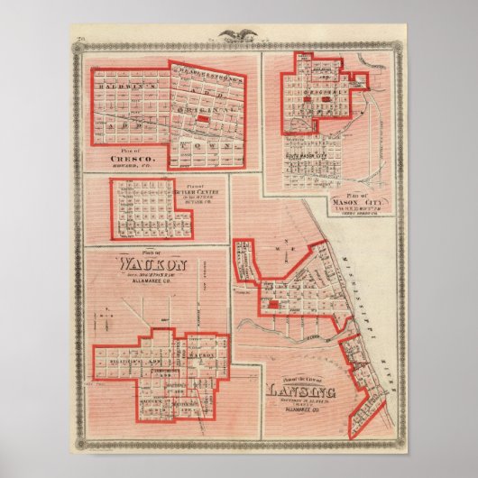 Pläne von Cresco Poster (Vorne)