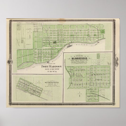 Pläne von Fort Madison Poster (Vorne)
