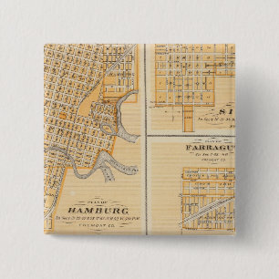 Pläne von Hamburg, Sidney, Farragut Button