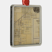 Pläne von Newton, Prairie City Ornament Aus Metall (Rechts)