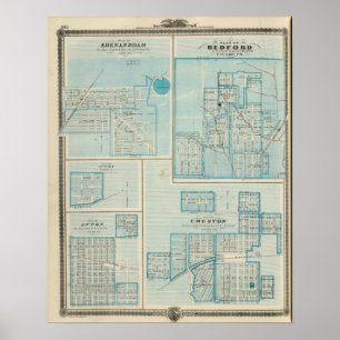 Pläne von Shenandoah, Bedford Poster