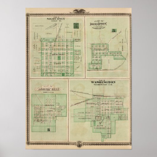 Pläne von Sigourney, Brighton Poster (Vorne)