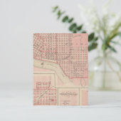 Pläne von Sioux City, Le Mars Postkarte (Stehend Vorderseite)