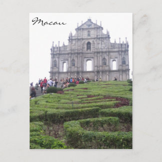 Planen grün postkarte