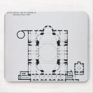 Planen Sie, die Orientierung des narthex zu zeigen Mousepad