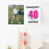 Planen Sie einen LADY Golf Birthday Bash! Banner (Insitu)
