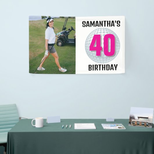 Planen Sie einen LADY Golf Birthday Bash! Banner (Messeveranstaltung)