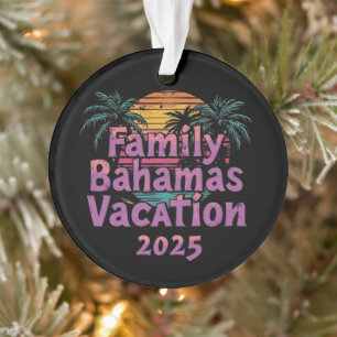 Planen Sie Ihren Urlaub in Bahamas für die ganze F Ornament