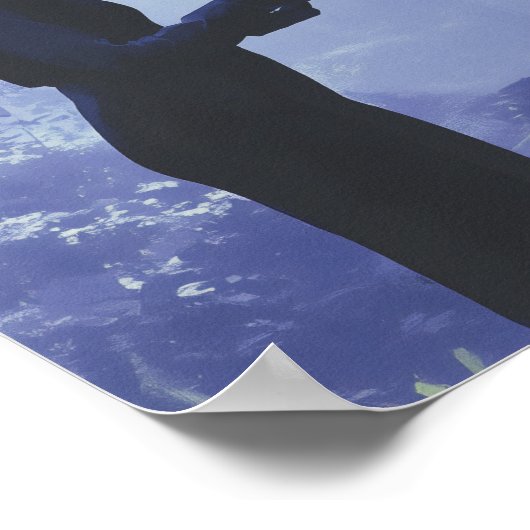 Planen von morgen zusammen - Solarpunk-Poster Poster (Ecke)